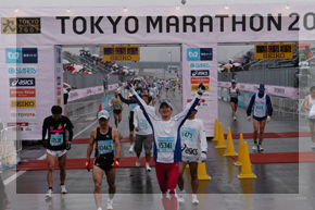 第一回東京マラソン開催